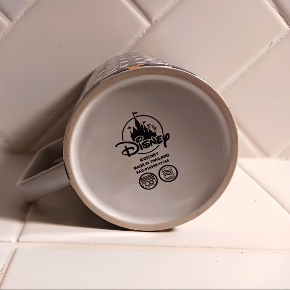 Mickey Mouse Mug Geometric Head Pattern Disney Navy Blue $15 ea - Picture 3 of 3